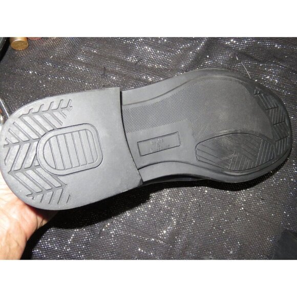 Croft & Barrow Men's Black Leather Loafers Slip On Dress Career Shoes size 13 - Picture 6 of 8